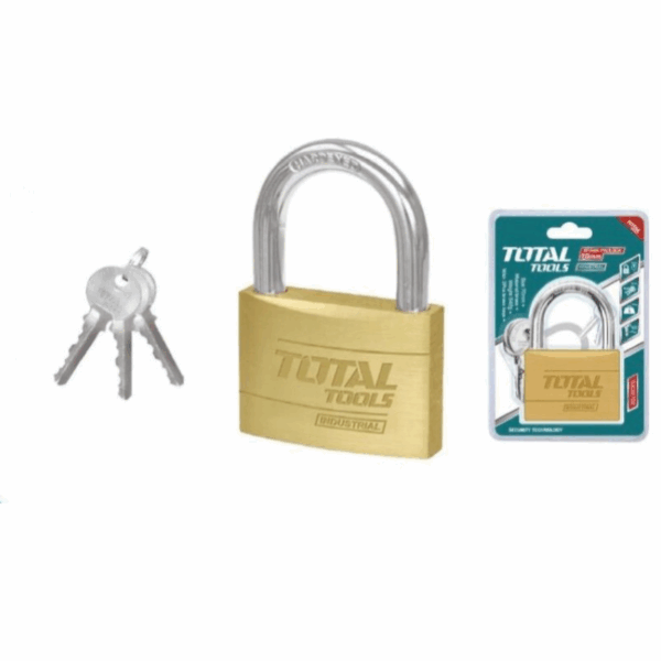 Total Brass Padlock 20Mm Heavy Duty Tlk32202