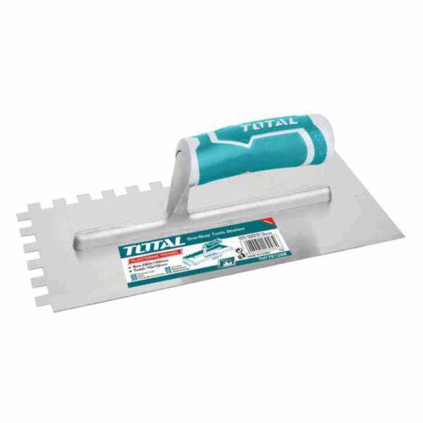 Total Plastering Trowel With Teeth 280 X 130Mm Thtt81286