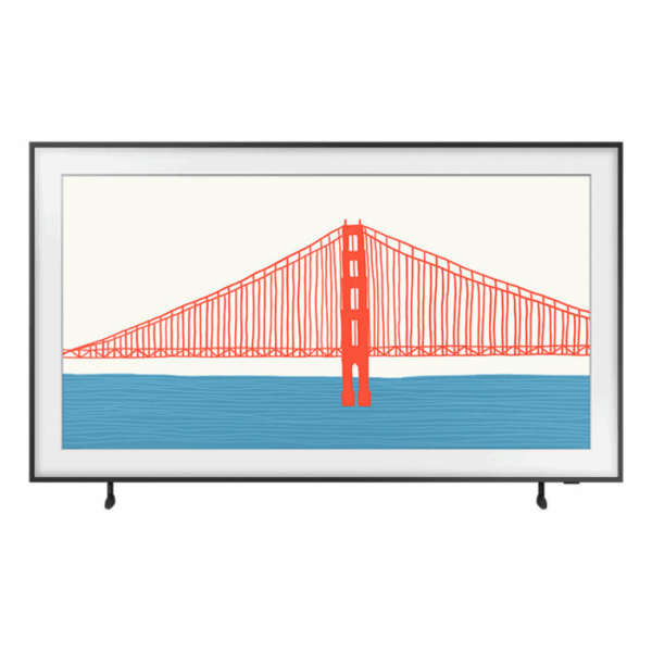 Samsung 65&Quot; Qled 4K The Frame Tv With Art Mode, Customizable Bezel, Dual Led, Pc On Tv, Ai Upscaling, Solar Cell Remote 65Ls03A