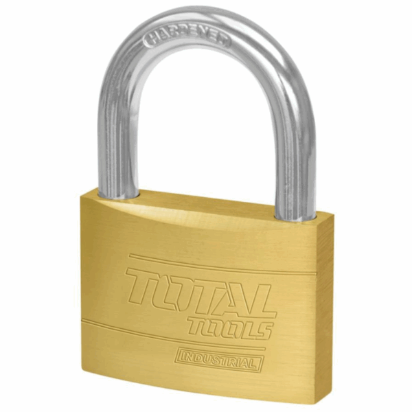 Total Brass Padlock 70Mm Heavy Duty Tlk32702