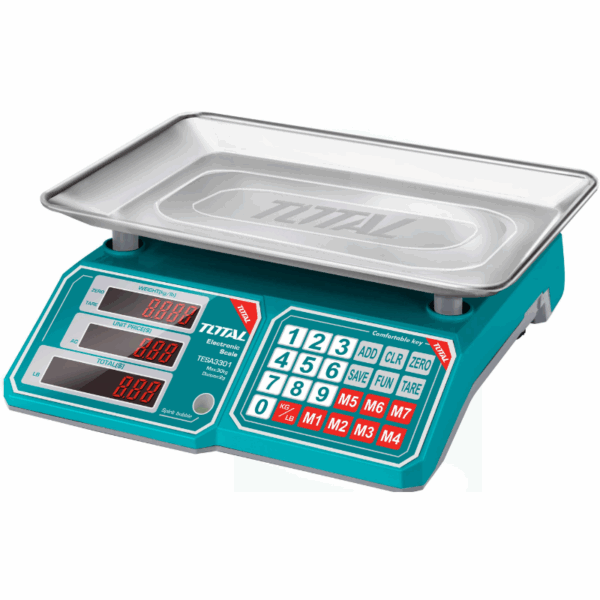 Total Electronic Scale 30Kg Tesa3301