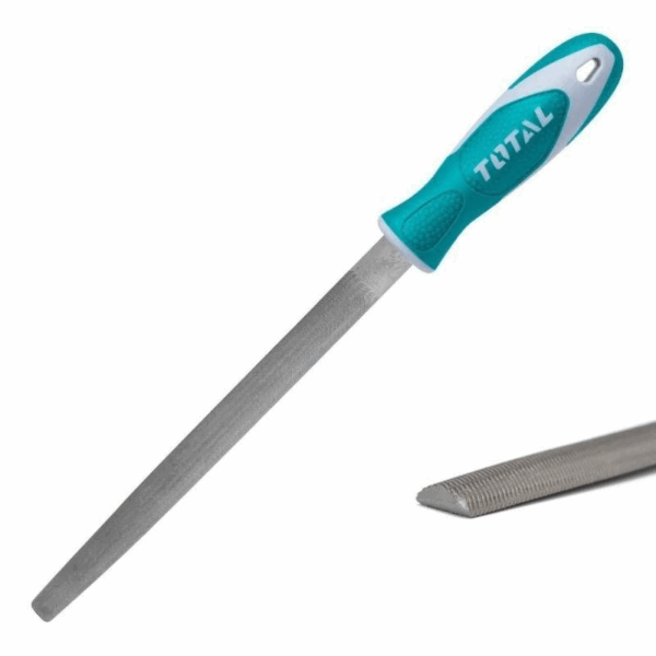 Total Steel File Half Round 200Mm Tht91286