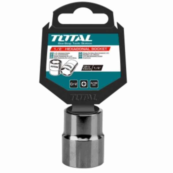 Total Socket Spanner Hexagonal ½” 11Mm Thtst12111