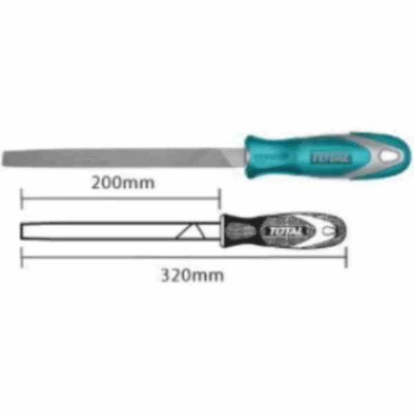 Total Steel File Flat 200Mm Tht91186