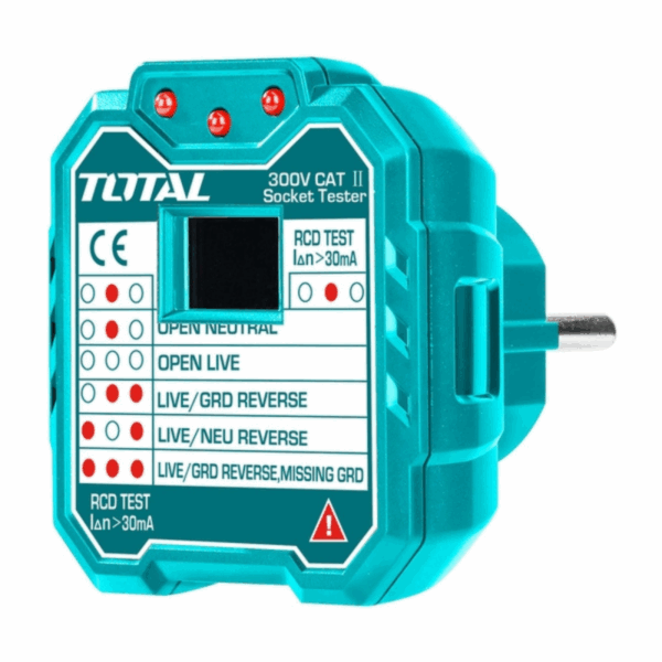 Total Socket Tester 300V Tesst30002