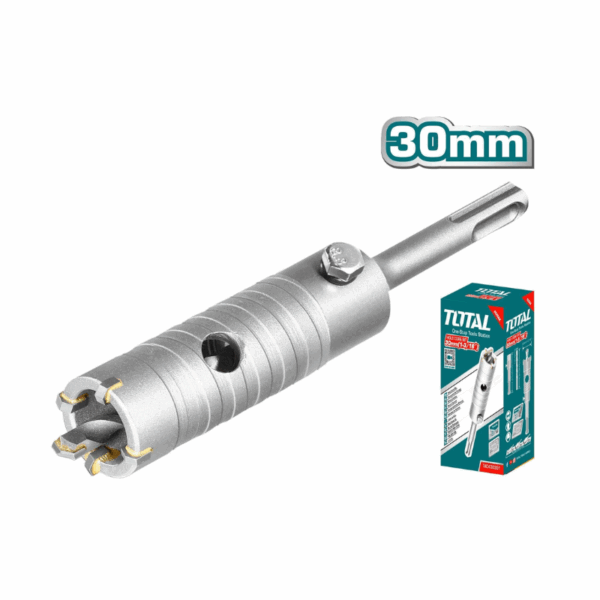 Total Hole Saw For Concrete Core 30Mm, 4 Tct Blades Tac430301
