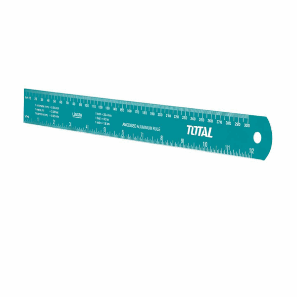 Total Ruler 30Cm Aluminum Tmt633002