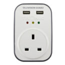 Tronic Television Guard with 2 USB 13Amps