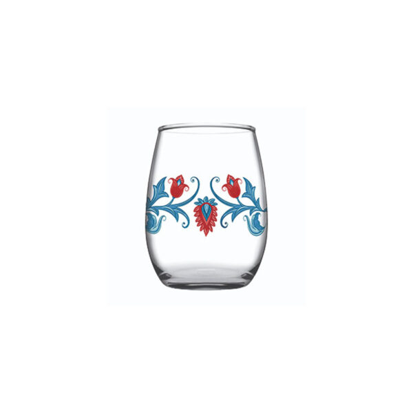 Pasabahce Victorian Décor 6Pcs Water Glass 350Ml 420825