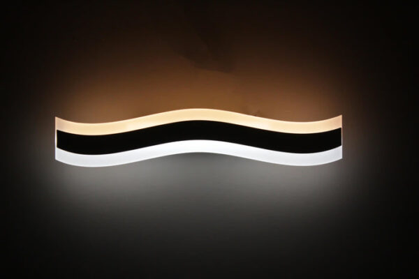 Tronic Wavy 2 Colour Led Wall Light