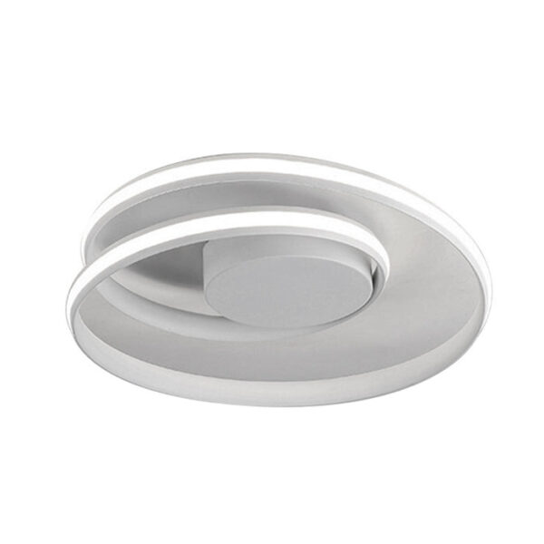 Tronic Modern Design White Trio Led Ceiling Light Three Colour