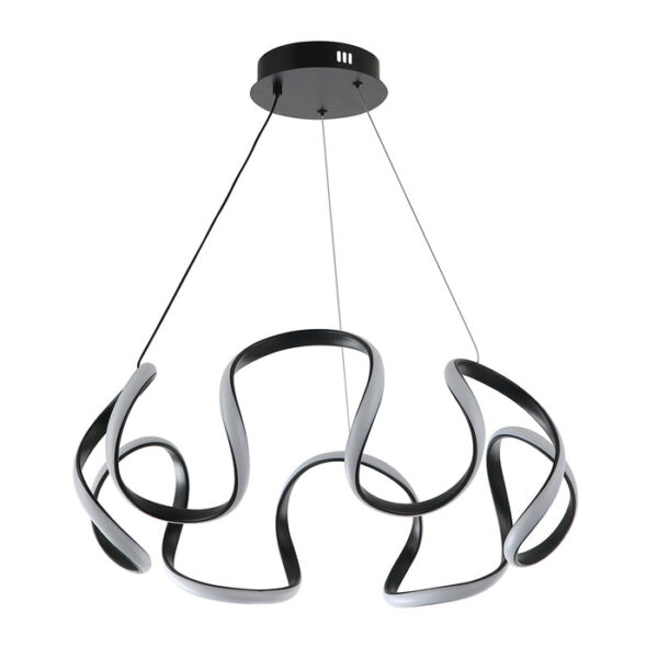 Tronic Pendant Lamp Wh 2024-04-Bk-Tc