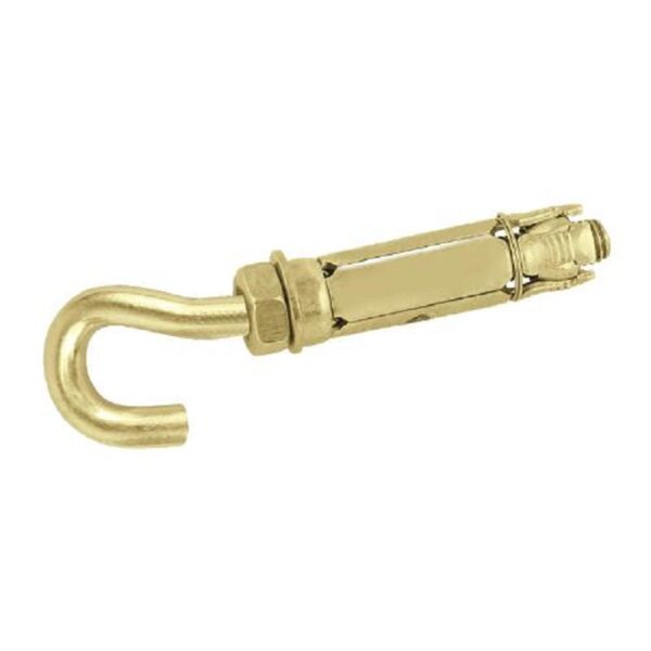 Total Raw Bolt Anchor With Hook M6 16Pcs Wjha0607531