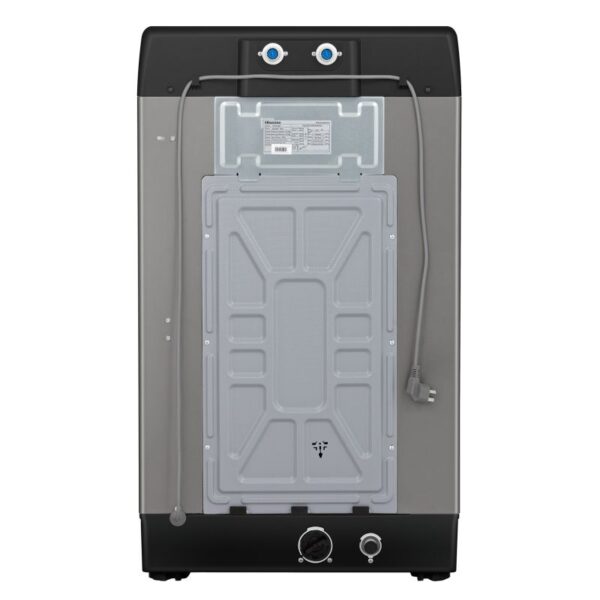 Hisense Washing Machine 14Kg, Top Load Automatic Bubble Clean, Air Dry Function, Soak Function, Double Water Inlets, Child Lock Function Silver Wtja1402Bt