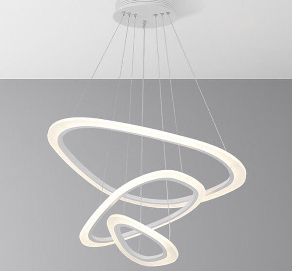 Tronic Modern 3-Ring LED Pendant Light