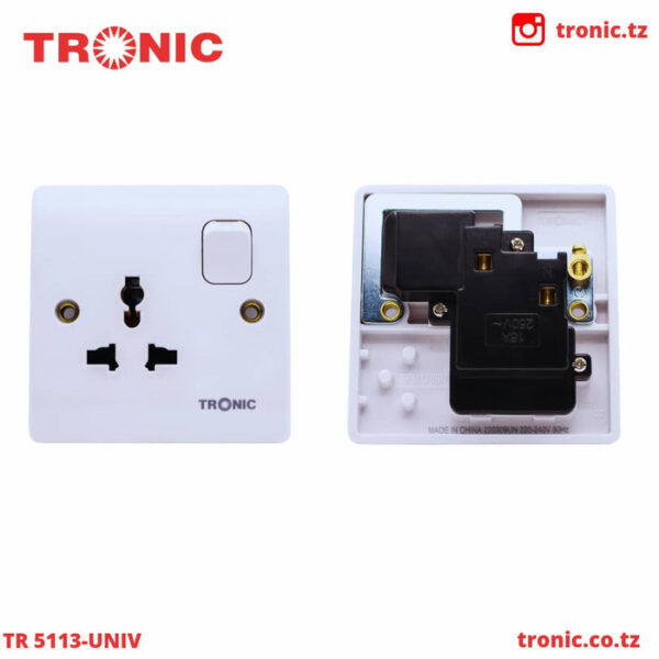 Tronic Single Switch Socket