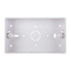 Tronic Twin PVC Mounting Box