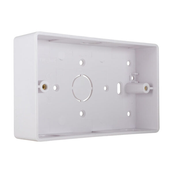 Tronic Twin Pvc Mounting Box