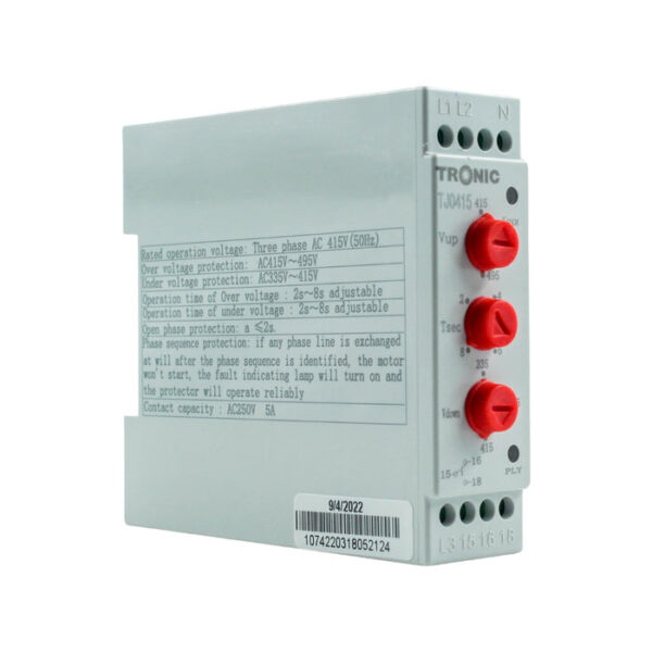 Tronic Phase Failure &Amp; Sequence Relay