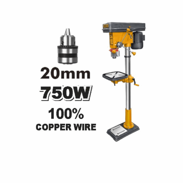 Ingco Drill Press 20Mm 750W Dp207502