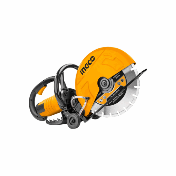 Ingco Power Cutter 2800W 355Mm With Wheels Suitable For Cutting Concrete, Stone, Brick And Paving Materials Pc3558
