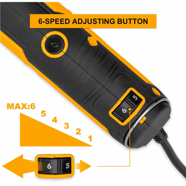 Ingco Mini Grinder 130W With 1Pcs Flexible Shaft &Amp; 109Pcs Accessories Mg13328