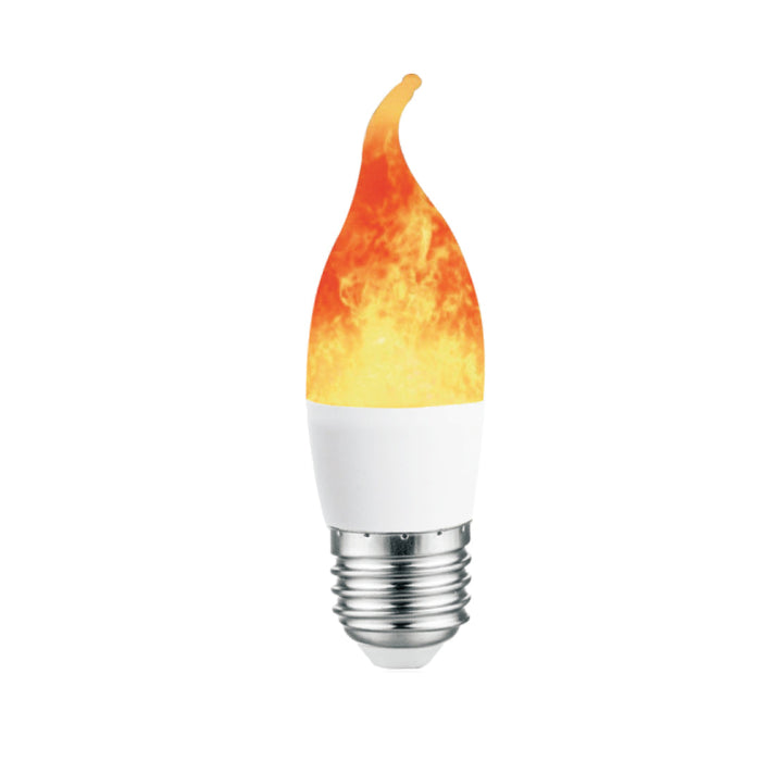 Tronic 4 Watts Flame Candle Tail Led E27 (Screw) Bulb