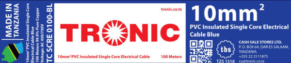 Tronic 10Mm Single Core Cable