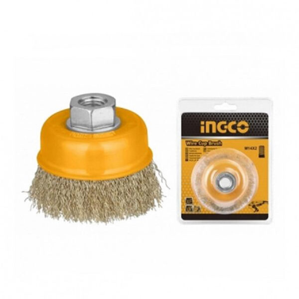 Ingco Wire Cup Brush 125Mm Wb11251