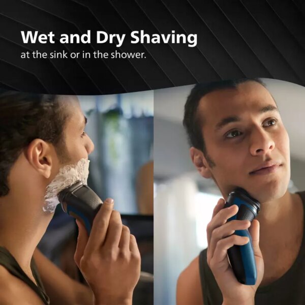 Philips Electric Cordless Shaver Comfortcut Blades, 3D Floating Heads, Shave Wet &Amp; Dry, One-Touch Open 1000 Series S1151