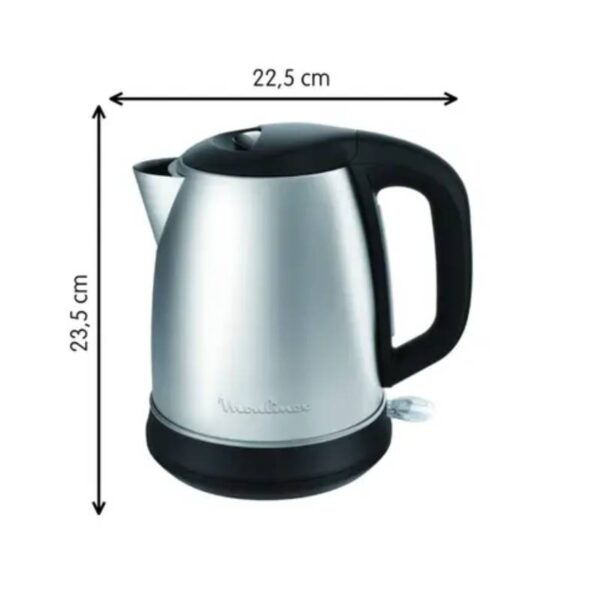Moulinex Steel Kettle 1.7L Stainless Steel By550D27