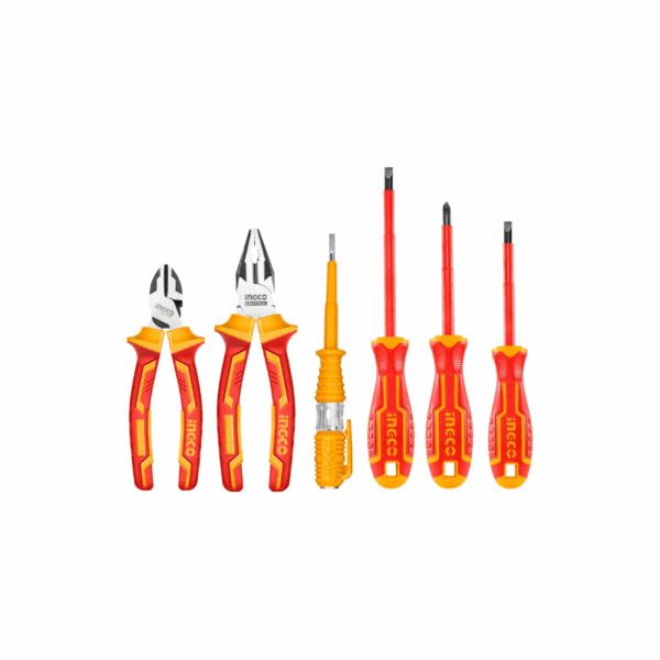 Ingco 6Pcs Insulated Hand Tools Set, Vde/Gs Certified Hkist3061