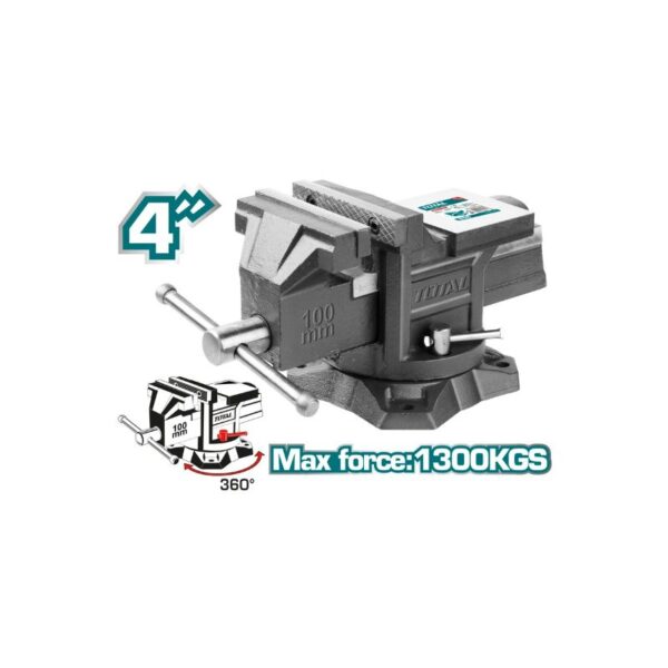 Total Bench Vice 4” Tht6146