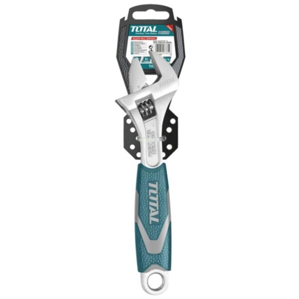 Total Adjustable Wrench 10” With Total Style Handle Tht101106
