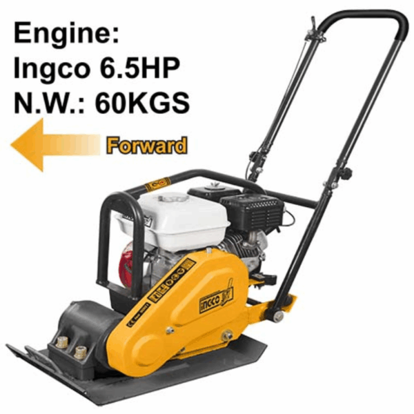 Ingco Plate Compactor Ingco Engine 6.5Hp Petrol Gcp060-2