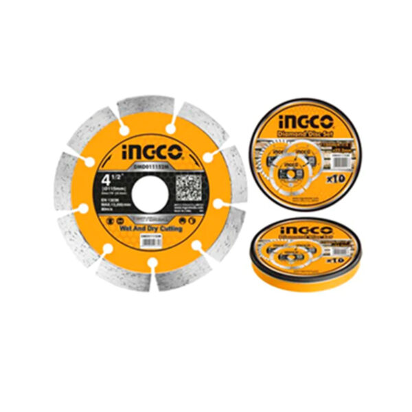 Ingco Dry Diamond Disc 100Mm Pack Of 10 Dmd011002M