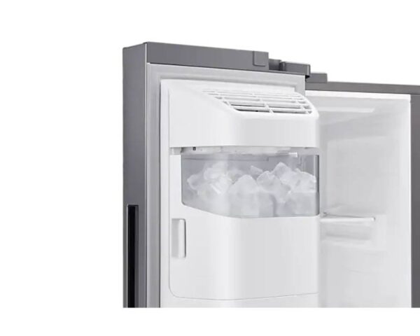 Samsung Refrigerator 617L With Sleek &Amp; Seamless Design, Side By Side.  Spacemax, Digital Inverter, Auto Ice Maker, Non-Plumb Dispenser Silver Rs64R5111M9