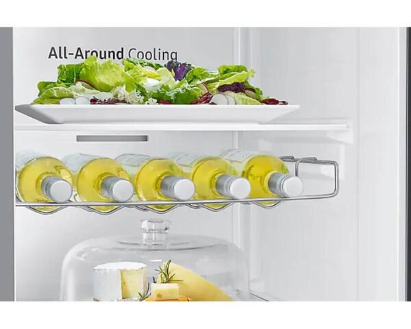 Samsung Refrigerator 617L With Sleek &Amp; Seamless Design, Side By Side.  Spacemax, Digital Inverter, Auto Ice Maker, Non-Plumb Dispenser Silver Rs64R5111M9