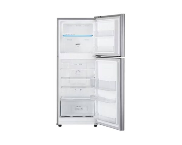 Samsung Refrigerator 208L Double Door Top Freezer Frost Free, Mono Cooling Technology, Digital Inverter Compressor, Dit, Metal Graphite Rt26Har2Dsa/Rt20Har2Dsa