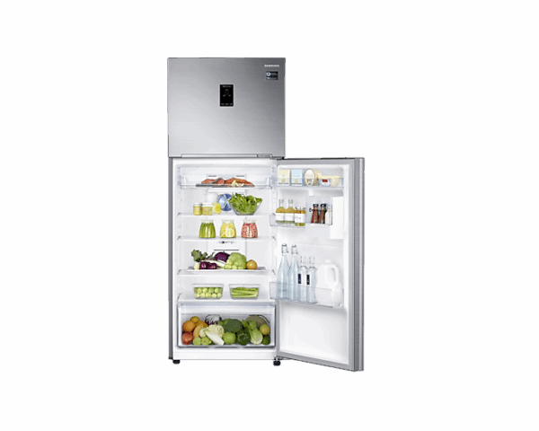 Samsung Refrigerator 385L Digital Inverter Compressor, No Frost, Twin Cooling Plus, Tmf, Dit, Air Hygienically, Led Lighting, Inox Rt49K5552S8/Rt38K5552S8