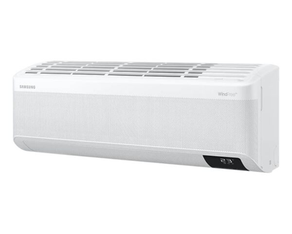 Samsung Wall Split Windfree Air Conditioner 18000Btu, Inverter, Triple Protector, Windfree, Led Display With Piping Kit Ar18Bvhcmwk/Af