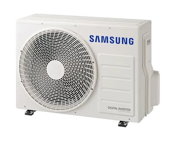 Samsung Wall Split Premium Air Conditioner 18000Btu, Inverter, Triple Protector, Windfree, Led Display With Piping Kit, Wi-Fi Ar18Bveamwk/Af