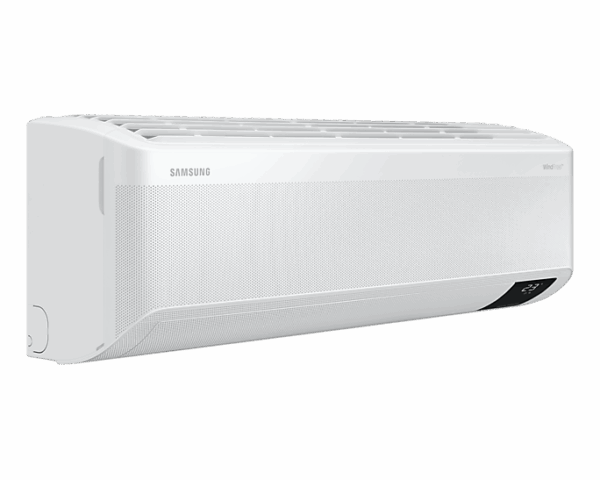 Samsung Wall Split Premium Air Conditioner 18000Btu, Inverter, Triple Protector, Windfree, Led Display With Piping Kit, Wi-Fi Ar18Bveamwk/Af