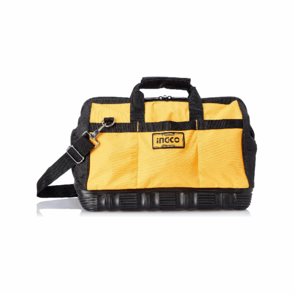 Ingco Tools Bag 16&Quot; With Internal Pockets &Amp; Adjustable Shoulder Strap Htbg03
