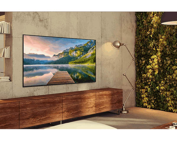 Samsung 55&Quot; Led 4K Crystal Uhd Smart Tv, Air Slim Design, Motion Xcelerator, Hdr, Q-Symphony, Pc On Tv 55Au8000