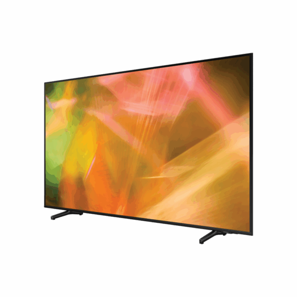 Samsung 55&Quot; Led 4K Crystal Uhd Smart Tv, Air Slim Design, Motion Xcelerator, Hdr, Q-Symphony, Pc On Tv 55Au8000