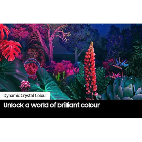 Samsung 85&Quot; Crystal Uhd 4K Smart Tv Series Cu8000 With Air Slim Design, Ots Lite, Smart Hub, Q-Symphony, Motion Xcelerator, Solarcell Remote 85Cu8000