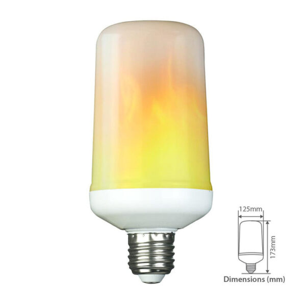 Tronic 4 Watts Flame Led E27 (Screw) Bulb