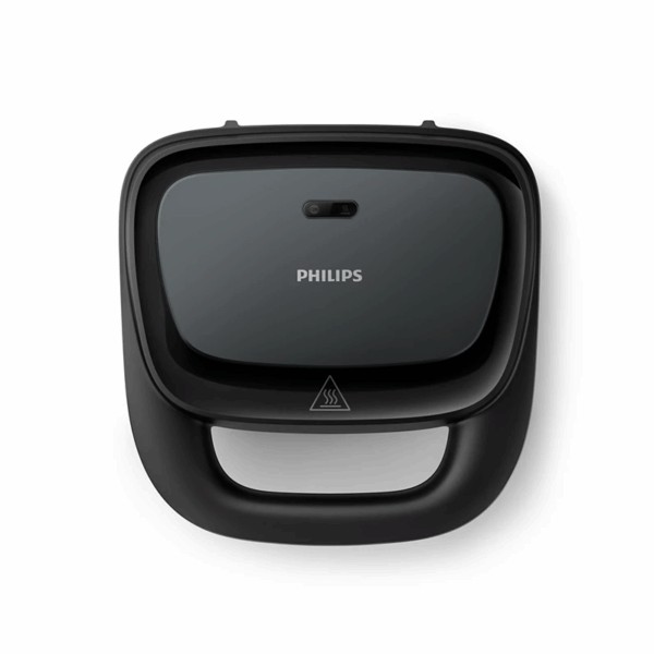 Philips Sandwich Panini Maker 3000 Series 750W With Nonstick Grill Plates, On/Off Switch Hd2330/90