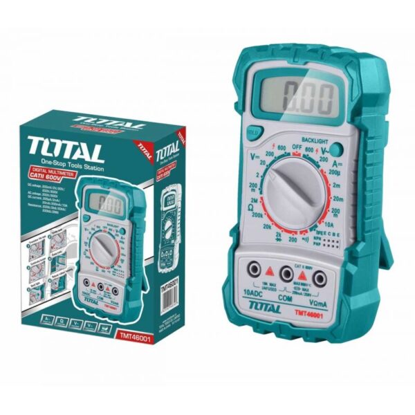 Total Multimeter Digital 600V Tmt46001